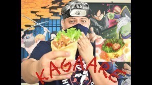 'How to make  Chicken karaage wrap From FOOD WARS!!! very easy with (Kakashi)'