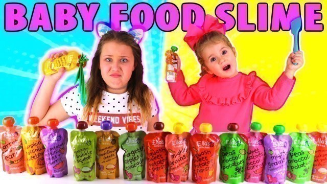 'Don\'t Choose the Wrong Baby Food Slime Challenge!!!'