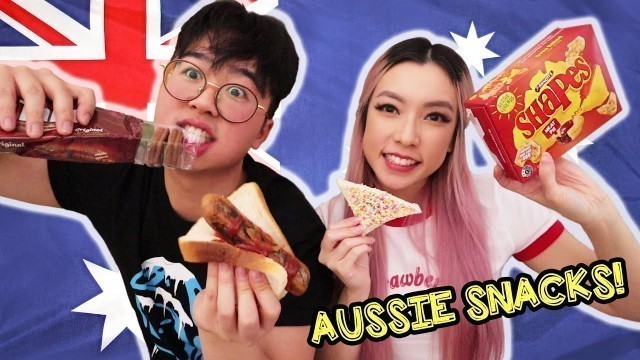 'Eating the most Iconic Australian Food & Snacks!'