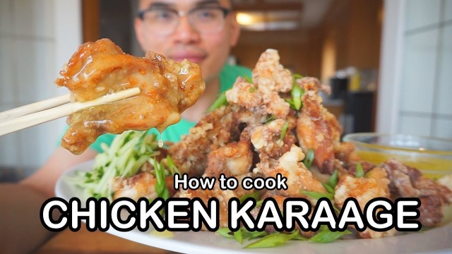 'How to cook CHICKEN KARAAGE'