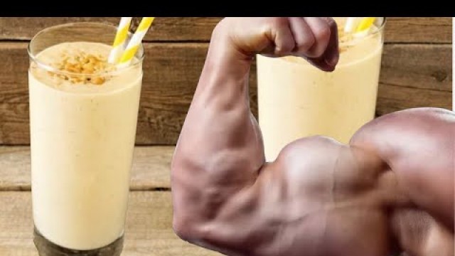 'High Protein Oats Smoothies For Muscle gain'