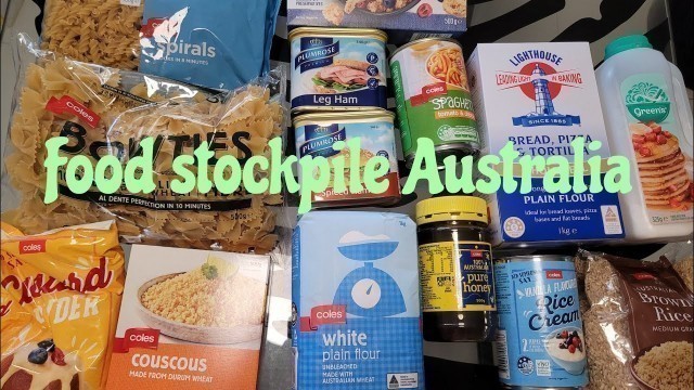 'Prepper pantry stockpile Australia | food shortages and rising prices'