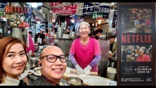 'Korea Vacation - Gwangjang Market & Netflix Seoul Ajuma | Korean Street Food - NETFLIX SEOUL Vlog'