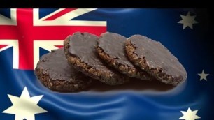 'ANZAC double choco biscuits Australian food recipe #2 澳洲ANZAC雙巧克力餅乾'