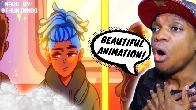 'XXXTENTACION - Train Food [Animation by Thuminnoo] | REACTION!!!'