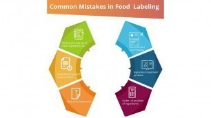 'What are the common errors to avoid during the food labelling process?'