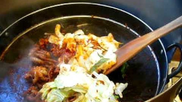 'Korea food - Common Octopus-Chicken Galbi (A)'