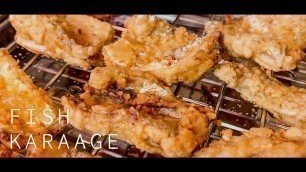 'Fish Karaage | Beltfish Breakdown | First Dinner at New Kitchen'