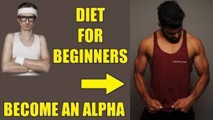 'Diet Plan For Beginners | Muscle Gain/Fat Loss'