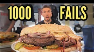 'ULTIMATE $100 CHEESEBURGER CHALLENGE IN OREGON | Massive Burger Challenge | Man Vs Food'