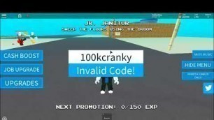 'Fast Food Simulator ALL WORKING CODES! ROBLOX 3,250 CASH'