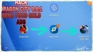 'Dragon city v9.8.1 Apk Gems Food Gold Ads HACK 2020'