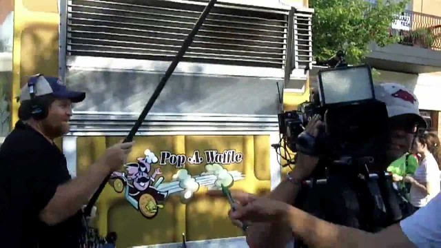'Great Food Truck Race 2012 Fayetteville filming S03 E04 my #GreatFoodTruckRace vlog Food Network TV'