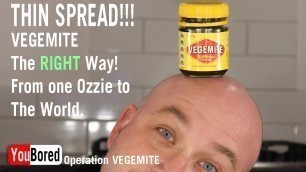 'Vegemite - Australian food the right way!'