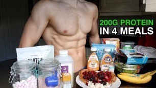 'Full Day of Eating 2500 Calories | High Protein Meals for Muscle Building...'