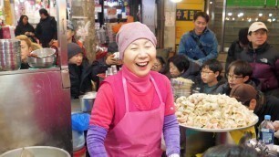 '광장시장 할머니 칼국수 Netflix Gwangjang Market Grandma\'s Kalguksu - Korean street food'