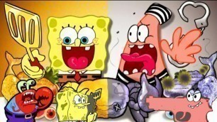 'GOLD FOOD Vs PRISON FOOD MUKBANGMUKBANG ANIMATION | SLIME CAT_ SpongeBob is awesome'