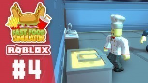 'KITCHEN UPGRADE - Roblox Fast Food Simulator #4'