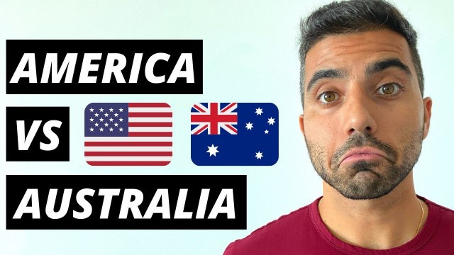 'Living in AUSTRALIA vs AMERICA | 10 Surprising Similarities and DIFFERENCES'