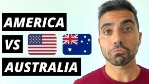 'Living in AUSTRALIA vs AMERICA | 10 Surprising Similarities and DIFFERENCES'