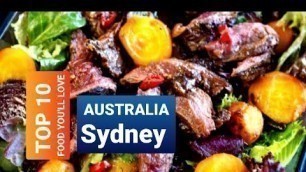 '10 DELICIOUS AUSTRALIAN FOOD'