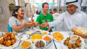 'Best Food Dubai!! MEGA EMIRATI FOOD + Bangladeshi + Indian Food in UAE!'