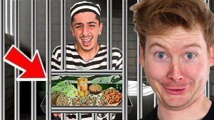 'Faze Rug Eating ONLY Prison Food for 24 HOURS Reaction **he regrets it**'