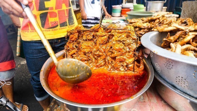 'Street Food in Lombok - BEST GRILLED CHICKEN in the WORLD!!  Mataram, Indonesia!'
