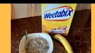 'WEETABIX FOR BREAKFAST RECIPE|how to prepare weetabix for kids|Baby foods'