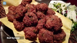 'Grilled SkewersYakitori  / Fried Beef Karaage'