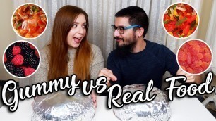 'Gummy VS Real Food | Miss Madden'