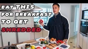 '5 Breakfast Meals To Get SHREDDED + MUSCLE'