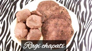 'Ragi chapati recipe in Tamil | kelvaragu chapati | kelvaragu puri | Healthy diet recipe in Tamil'