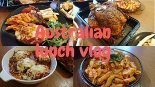 'AUSTRALIAN LUNCH||ROASTED CHICKEN||CHICKEN PARMA||PASTA||SALAD|AUSTRALIAN FOOD RECIPES|LUNCH RECIPES'