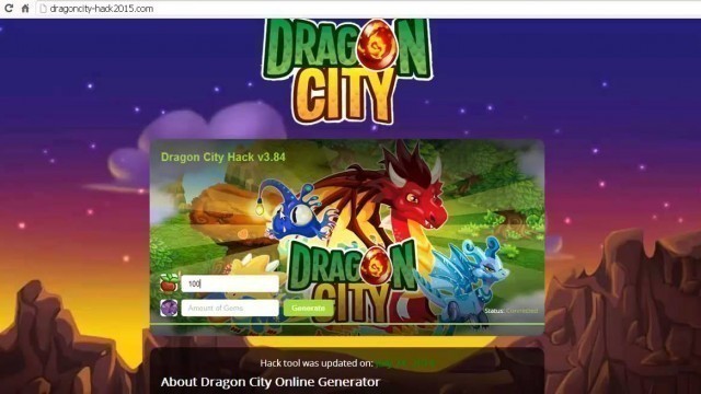 'Dragon City Hack 2015 No Download! [WORKING!] free gold, gems and food hack'