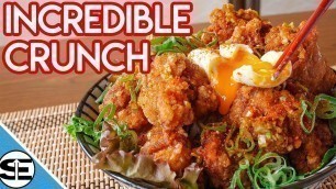 'Karaage Don - The ULTIMATE Rice Bowl with UNBELIEVABLE crunch and flavor that you won\'t believe!'