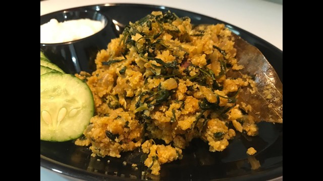 'Paleo diet Cauliflower methi pulav Tamil | Cauliflower rice| Paleo/Keto for weight loss | Jo Kitchen'