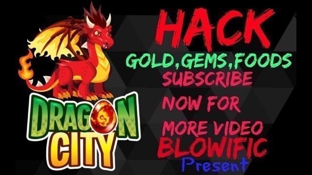 'How TO HACK DRAGON CITY *NO DOWNLOAD* (GOLD,GEMS,FOODS) [VOICE TUTORIAL]'