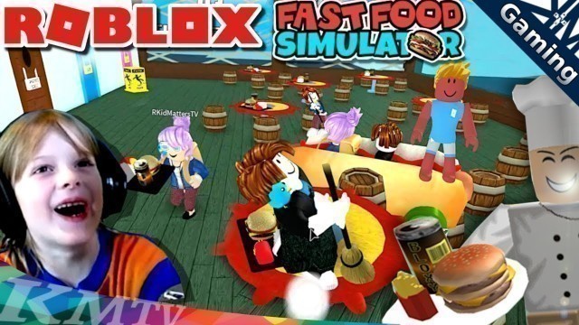 'Roblox Fast Food Simulator - Sweep, Sword, Cashier, Hot Dog Car and More!'