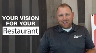 'Your Vision for Your Restaurant'