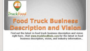 'Food Truck Business Description and Vision'