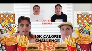 '10K CALORIE CHALLENGE! - Boredmen VS FOOD'