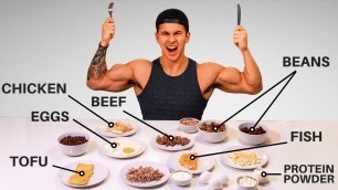 'What Are The BEST Protein Sources to Build Muscle? (Eat These!)'