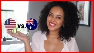 'AUSTRALIA vs NEW YORK CITY // First Impressions of America. We compare food, work and nightlife!'