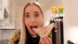 'TRYING QUIRKY AUSTRALIAN FOODS'
