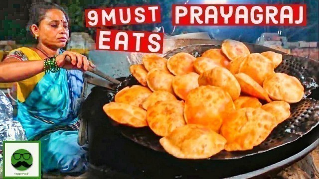 'Prayagraj Food MUST visit Places | Allahabad | Indian Street Food | Best of Veggie Paaji'