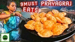 'Prayagraj Food MUST visit Places | Allahabad | Indian Street Food | Best of Veggie Paaji'