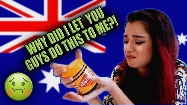 'My Subscribers Made me eat Australian food for 24 hours'