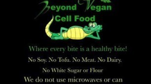 'Beyond Vegan Cell Food Cafe Inspired by Dr Sebi'