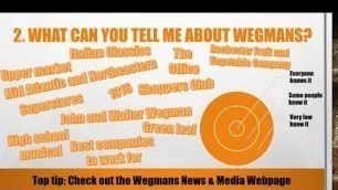 'Top 5 Most Common Wegmans Food Markets Interview Questions and Answers'